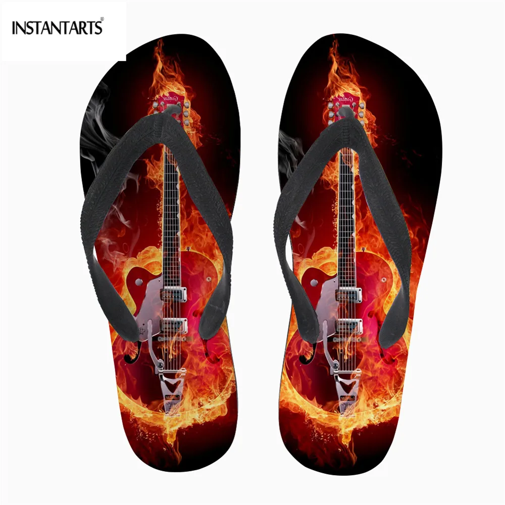 INSTANTARTS New Arrival Summer Women Man Flip Flops Fire Guitar High Quality Beach Sandal Non-slip Slippers Zapatos Casual Shoes
INSTANTARTS New Arrival Summer Women Man Flip Flops Fire Guitar High Quality Beach Sandal Non-slip Slippers Zapatos Casual Shoes
