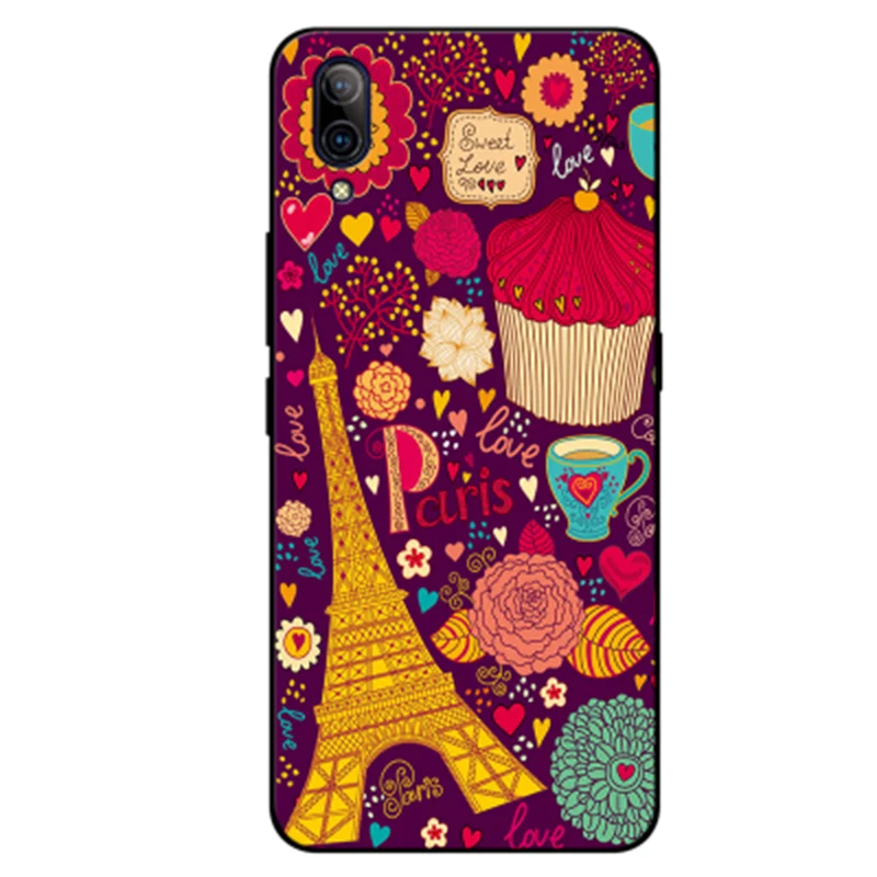 For vivo x23 Case cute cartoon soft phone vivox23 Cover x 23 Protection Shell fundas coque skin cover | Мобильные телефоны и