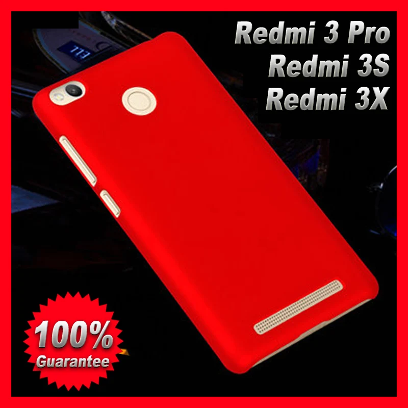 Чехол для Xiaomi Redmi 3 s пластиковый жесткий компьютер чехол 3x высококачественный pro