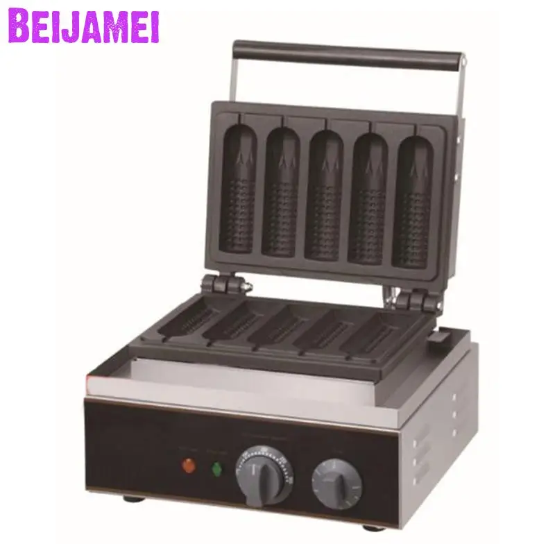 BEIJAMEI Commercial Waffle Corn Dog Machine 110v 220v Corn Dog Making Machine Electric Corn Chips Making Machine Price
BEIJAMEI Commercial Waffle Corn Dog Machine 110v 220v Corn Dog Making Machine Electric Corn Chips Making Machine Price