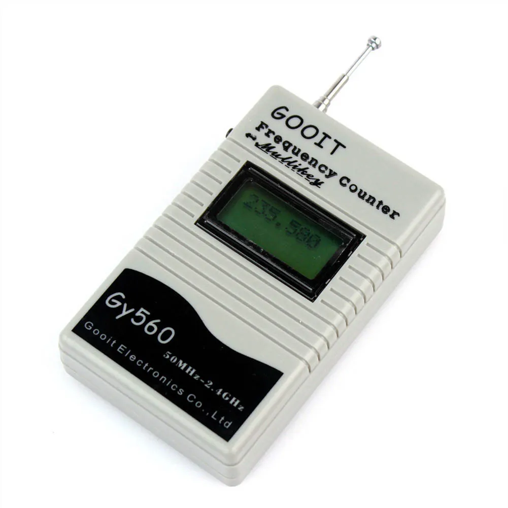 Portable GY560 50MHz~2.4GHz Radio Frequency Digital Channel Scanner Tool Device MAL999
Portable GY560 50MHz~2.4GHz Radio Frequency Digital Channel Scanner Tool Device MAL999