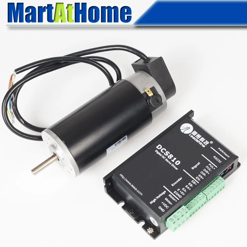 Leadshine CNC Servo Drvier Kit - DCS810 Servo Driver + DCM50205D DCM50207D DC Brush Servo Motors #SM366 @SD
Leadshine CNC Servo Drvier Kit - DCS810 Servo Driver + DCM50205D DCM50207D DC Brush Servo Motors #SM366 @SD