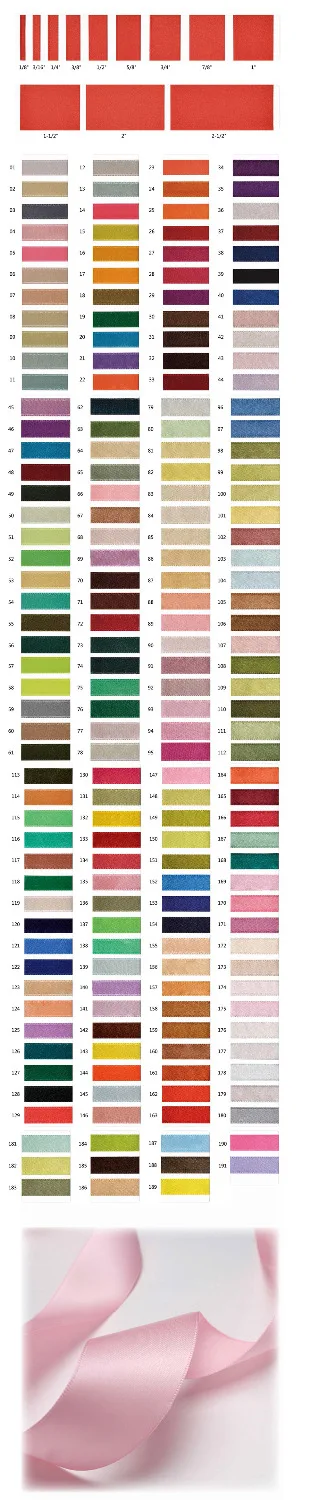 Satin Ribbon Solid Color Double Face 10/13/15/20/22/25mm For Handmade Gift Wrap Christmas&Wedding Party Decoration BBXW-026E
Satin Ribbon Solid Color Double Face 10/13/15/20/22/25mm For Handmade Gift Wrap Christmas&Wedding Party Decoration BBXW-026E