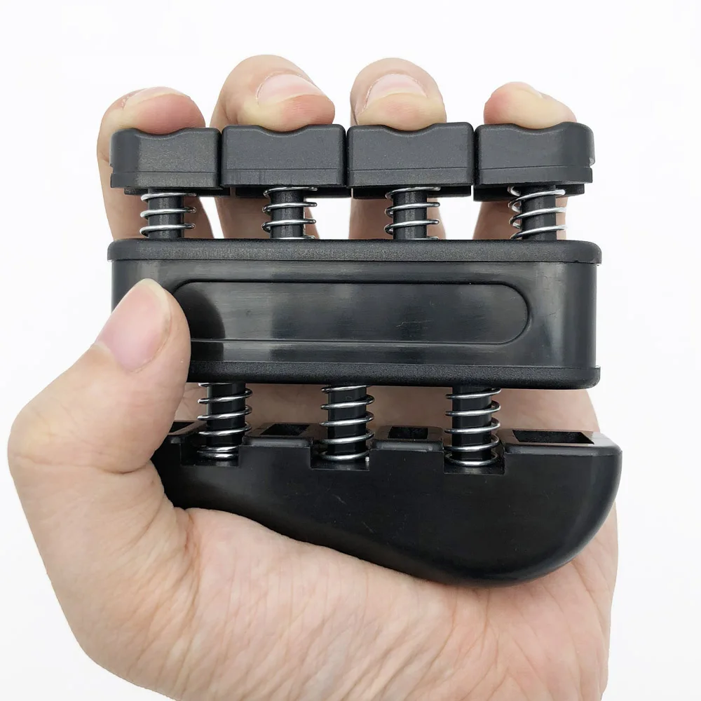 Finger Exerciser Hand Strength Workout Grip Practice for Guitar Bass Piano Player - 5 lbs Medium Tension Weight
Finger Exerciser Hand Strength Workout Grip Practice for Guitar Bass Piano Player - 5 lbs Medium Tension Weight