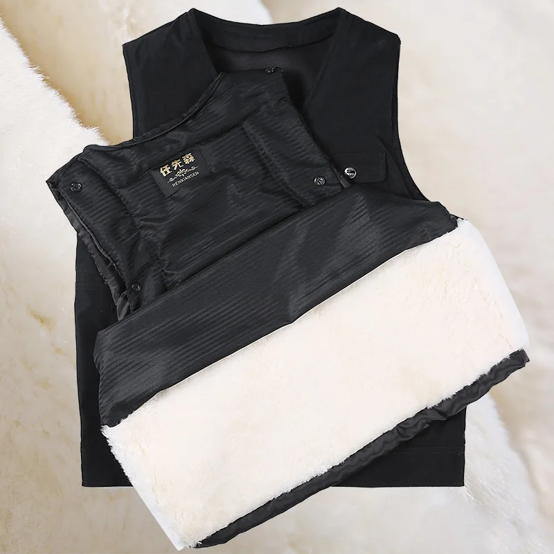 Real fur vest in the fall and winter of 2020 male fur one Leisure warm leather vest
Real fur vest in the fall and winter of 2020 male fur one Leisure warm leather vest