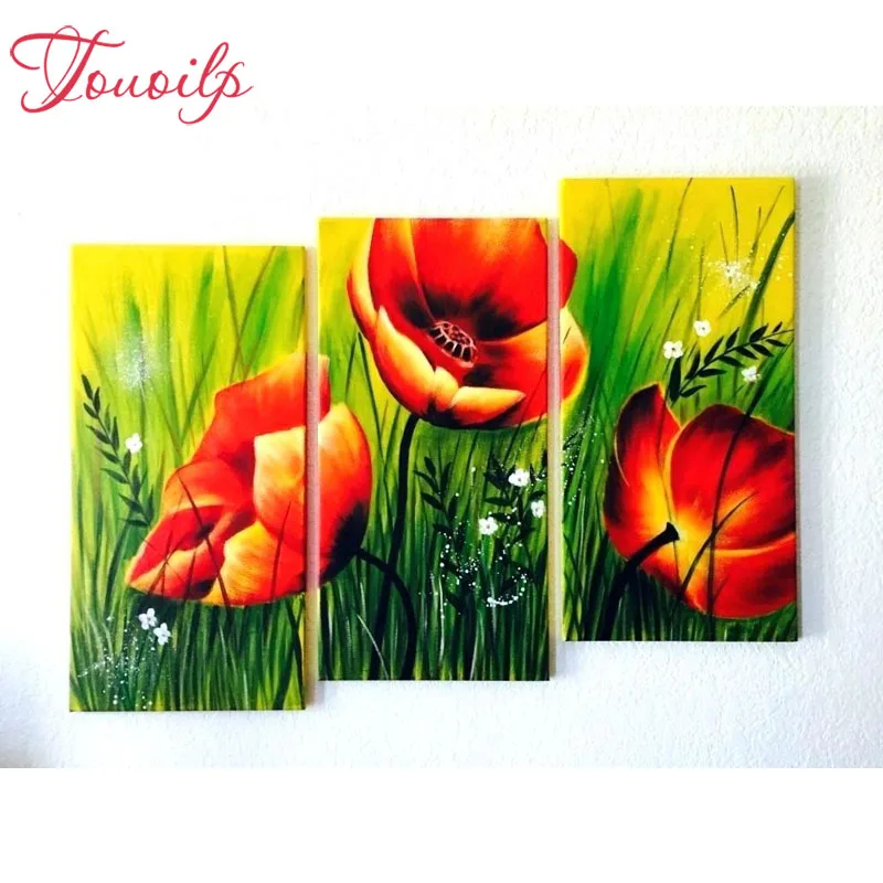 TOUOILP 3pcs Diamond embroidery 5d Poppy flower Diamond painting cross stitch Square/Round diamond Mosaic Rhinestone Home Decor
TOUOILP 3pcs Diamond embroidery 5d Poppy flower Diamond painting cross stitch Square/Round diamond Mosaic Rhinestone Home Decor