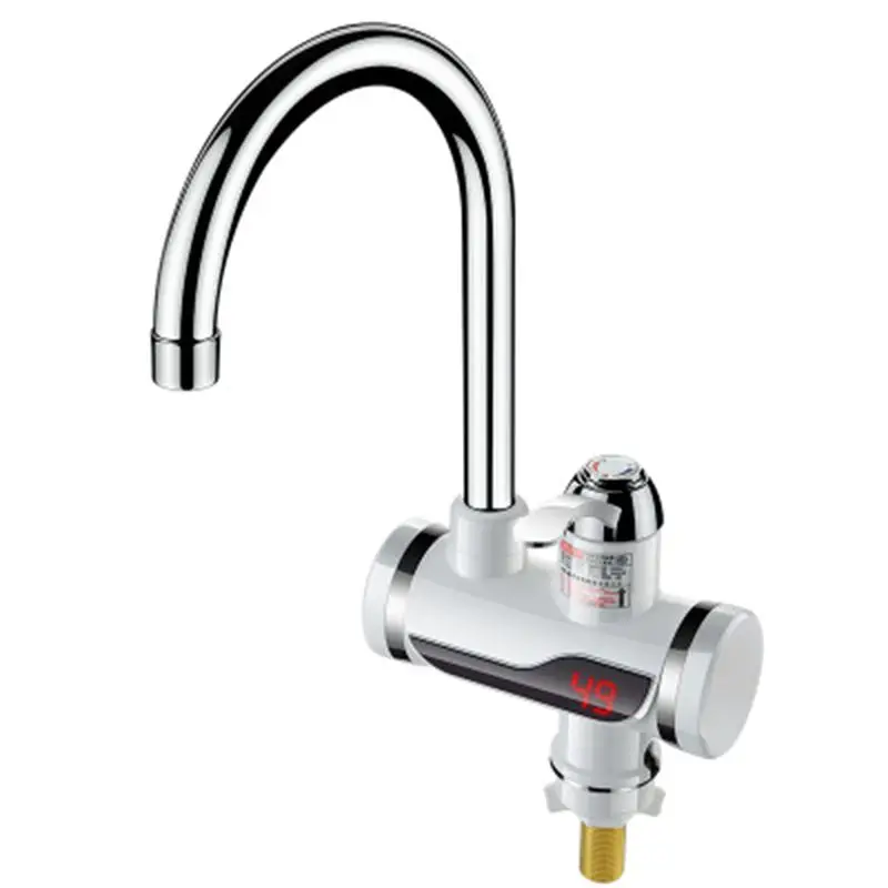 EU Plug Stainless Steel LED Digital Display Hot And Cold Water Mixer Tap Water Heater Sink Basin Faucet Outlet Mixer EU Plug (
EU Plug Stainless Steel LED Digital Display Hot And Cold Water Mixer Tap Water Heater Sink Basin Faucet Outlet Mixer EU Plug (