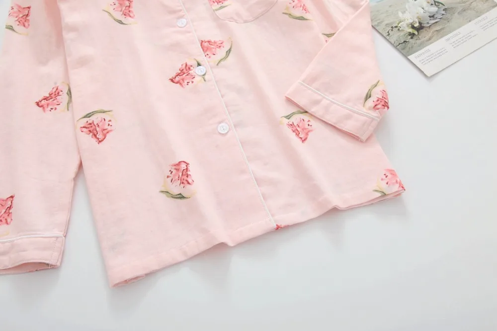Fdfklak Sleep Lounge Pajama Women Nightwear Cotton New Spring Autumn Pajamas Sleepwear Pink Pyjama Femme Home Clothes For Women
Fdfklak Sleep Lounge Pajama Women Nightwear Cotton New Spring Autumn Pajamas Sleepwear Pink Pyjama Femme Home Clothes For Women
