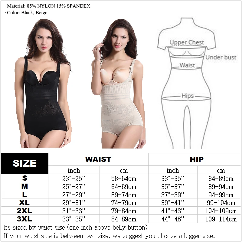 Women Shapewear Bodysuit Seamless Tummy Control Full Body Shaper Open Bust Body Briefer Waist Trainer Corset
Women Shapewear Bodysuit Seamless Tummy Control Full Body Shaper Open Bust Body Briefer Waist Trainer Corset