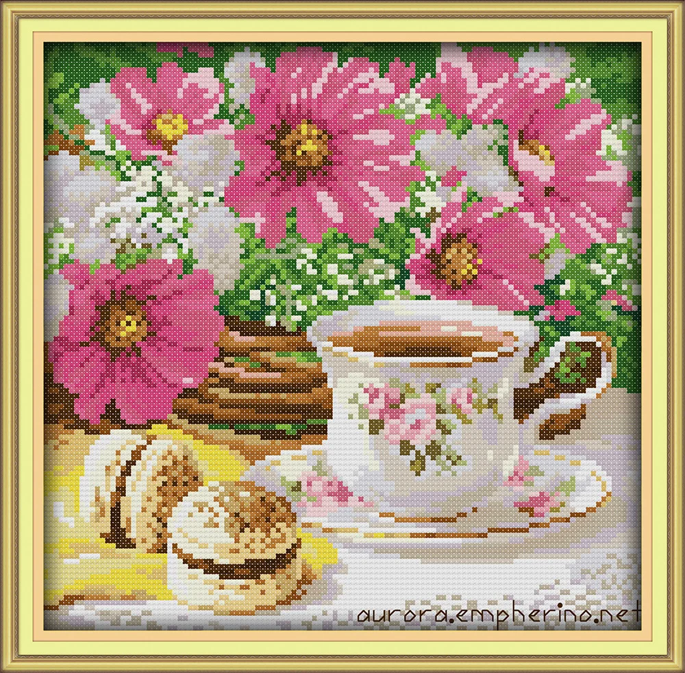 Red flower Afternoon tea cross stitch kit flower food 18ct 14ct 11ct printed canvas embroidery DIY handmade needlework plus
Red flower Afternoon tea cross stitch kit flower food 18ct 14ct 11ct printed canvas embroidery DIY handmade needlework plus