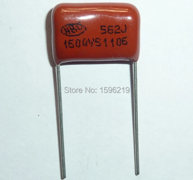 50 шт. Конденсатор CBB 562 1600V 562J 1.6KV 5600pF 5.6nF P15 CBB81 Металлизированный Полипропиленовый