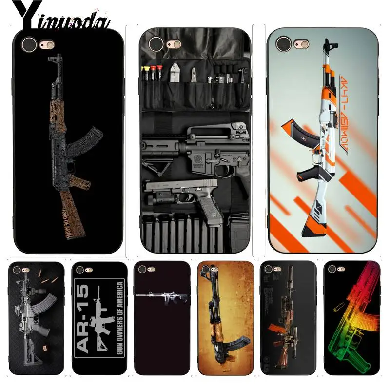 Assault Rifle ak 47 ak47 m16 Hot selling Design Skin Thin Cell Case for iphone 13 X 8 7 6 6S Plus X 5 5S SE XR XS XSMAX
Assault Rifle ak 47 ak47 m16 Hot selling Design Skin Thin Cell Case for iphone 13 X 8 7 6 6S Plus X 5 5S SE XR XS XSMAX