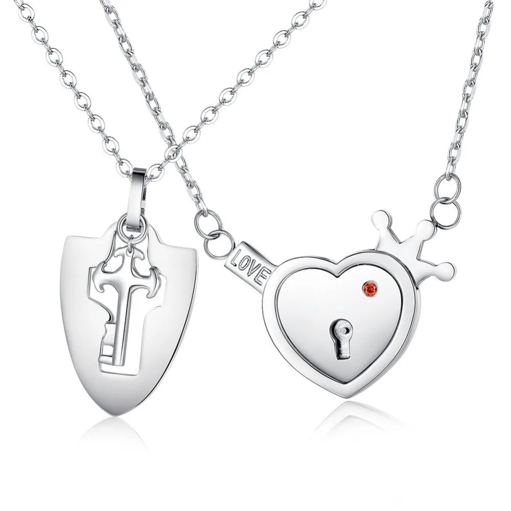 Jewelry His & Hers Matching Set Your Key to My Heart Couple Pendant Necklace Key and Lock Style in a Gift Box
Jewelry His & Hers Matching Set Your Key to My Heart Couple Pendant Necklace Key and Lock Style in a Gift Box