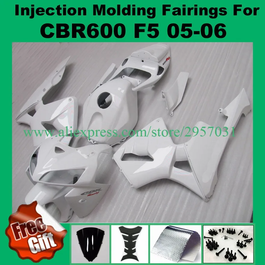 Free screws+gifts Injection mold Fairing kit for HONDA CBR600RR F5 05 06 CBR 600RR 2005 2006 CBR600 All White Fairings set
Free screws+gifts Injection mold Fairing kit for HONDA CBR600RR F5 05 06 CBR 600RR 2005 2006 CBR600 All White Fairings set