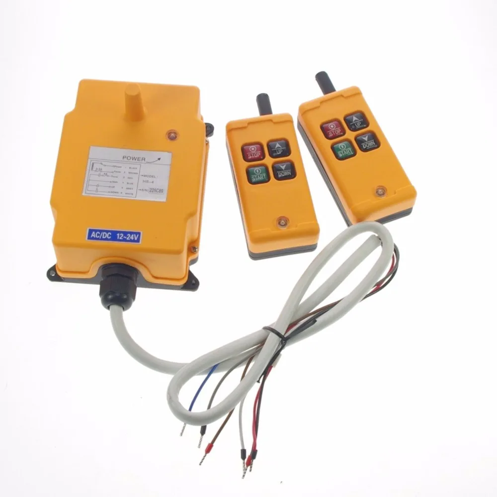 1PCS 4 Buttons HS-4 1Speed 2 Transmitter Hoist Crane Truck Remote Control Switch
1PCS 4 Buttons HS-4 1Speed 2 Transmitter Hoist Crane Truck Remote Control Switch
