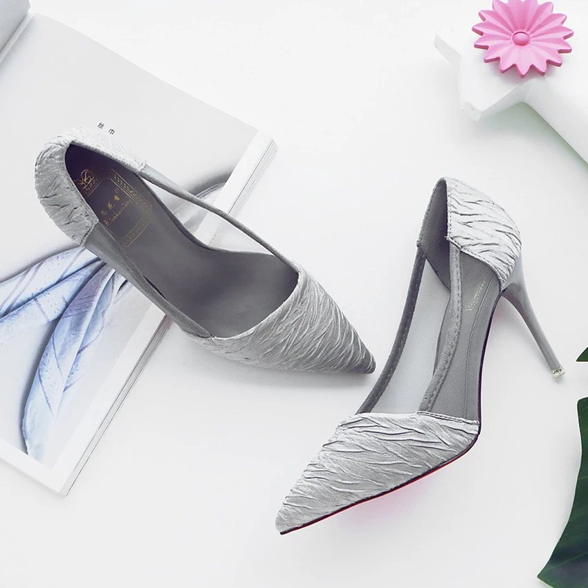 Women 6cm/9cm High Heels Pumps Gray/Apricot/Black Casual Lady Shoes Summer Sandals Classic Female Shoes Woman Footwear
Women 6cm/9cm High Heels Pumps Gray/Apricot/Black Casual Lady Shoes Summer Sandals Classic Female Shoes Woman Footwear