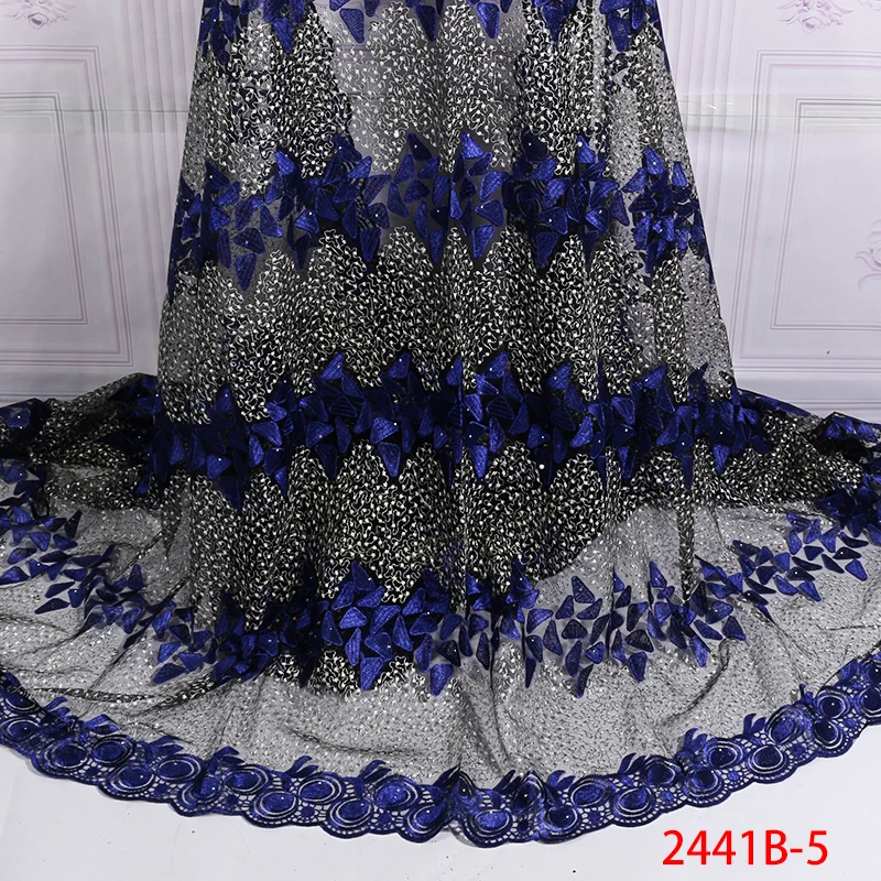 2020 Nigerian Laces Fabrics New African Lace Fabric High Quality French Embroidery Tulle Laces for Bridal Party KS2441B
2020 Nigerian Laces Fabrics New African Lace Fabric High Quality French Embroidery Tulle Laces for Bridal Party KS2441B