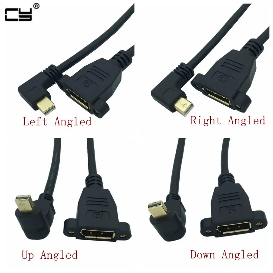 90 градусов вверх и вниз, левый и правый угловой интерфейс Thunderbolt Mini DisplayPort Мужской для DisplayPort Женский с магнитными отверстиями
90 градусов вверх и вниз, левый и правый угловой интерфейс Thunderbolt Mini DisplayPort Мужской для DisplayPort Женский с магнитными отверстиями