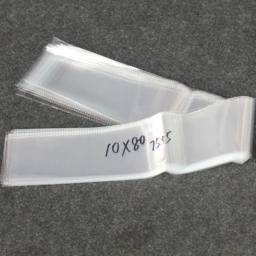 Cling Film 200x Resealable Bopp/poly/ Cellophane Bags 10x80cm(75+5cm) Transparent Opp Gift Plastic Packaging Self Adhesive Seal
Cling Film 200x Resealable Bopp/poly/ Cellophane Bags 10x80cm(75+5cm) Transparent Opp Gift Plastic Packaging Self Adhesive Seal