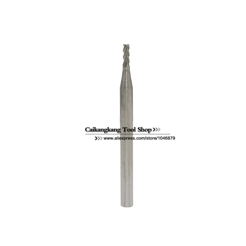 New 3 Flute Head: 2mm Aluminum cutter End mill Milling of aluminum Cutting Hardness: 55HRC CNC Tool 3F2*4*5*50mm
New 3 Flute Head: 2mm Aluminum cutter End mill Milling of aluminum Cutting Hardness: 55HRC CNC Tool 3F2*4*5*50mm