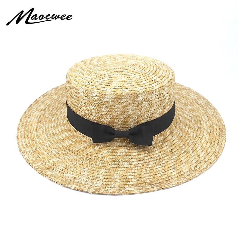 New summer ladies beach sun hat flat hat Women's wide side sun hat hood fashion wild bow woven casual hat
New summer ladies beach sun hat flat hat Women's wide side sun hat hood fashion wild bow woven casual hat