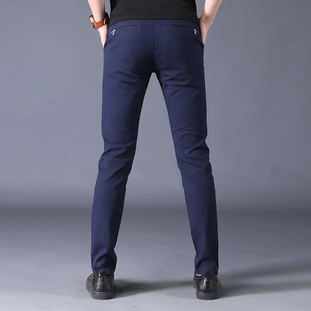 New men's waist casual pants Spring and autumn cotton business trousers Korean Slim straight pants
New men's waist casual pants Spring and autumn cotton business trousers Korean Slim straight pants