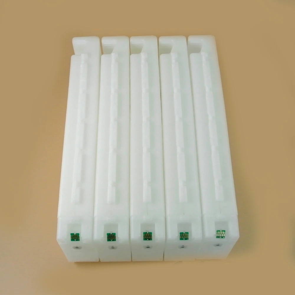 700ML 5pcs/set refillable ink cartridge with stable one time chip For Epson T3000 T5000 T7000 T3070 T5070 T7070 printer
700ML 5pcs/set refillable ink cartridge with stable one time chip For Epson T3000 T5000 T7000 T3070 T5070 T7070 printer