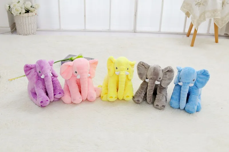 Small Size 40cm 5colors Elephant Plush Soft Toy Stuffed Baby Toy Anminal Appease Toys Lumbar Pillow
Small Size 40cm 5colors Elephant Plush Soft Toy Stuffed Baby Toy Anminal Appease Toys Lumbar Pillow