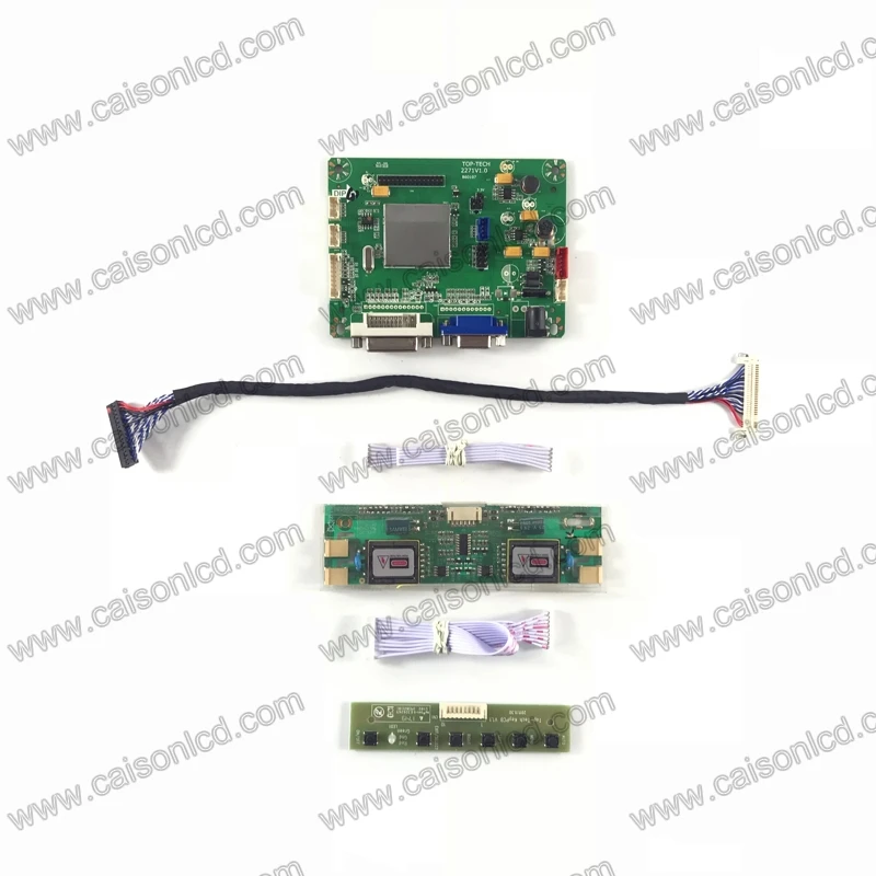 2271 LCD controller board support DVI VGA for LCD panel 20.1 inch 1680X1050 M201EW02 VC LM201WE4-TLB2 M201UN04 V0 LM201WE3-TLD1
2271 LCD controller board support DVI VGA for LCD panel 20.1 inch 1680X1050 M201EW02 VC LM201WE4-TLB2 M201UN04 V0 LM201WE3-TLD1