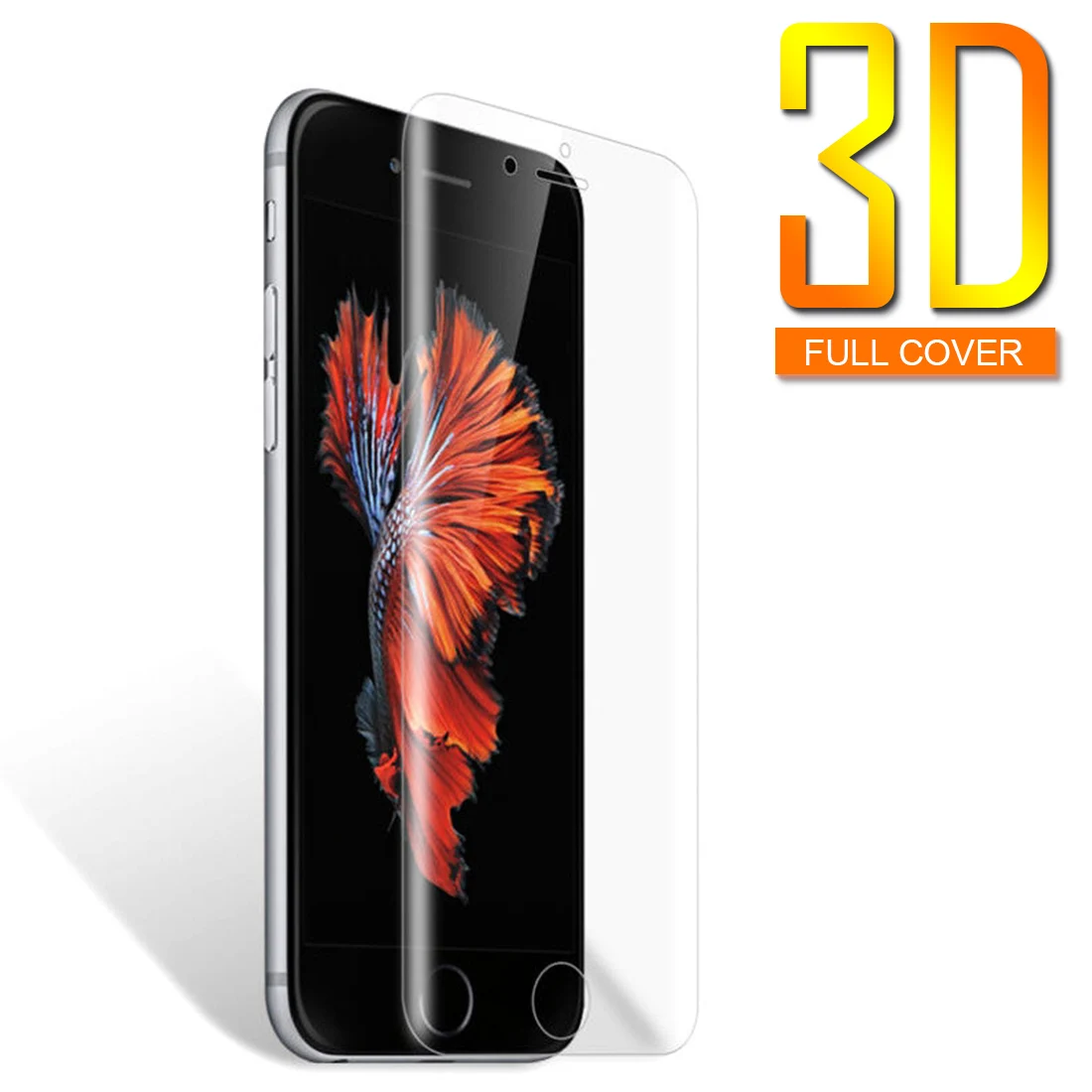 Защитная пленка для iPhone Мягкая изогнутая 3d 10X7 8 6 6S Plus|Защитные стёкла и плёнки