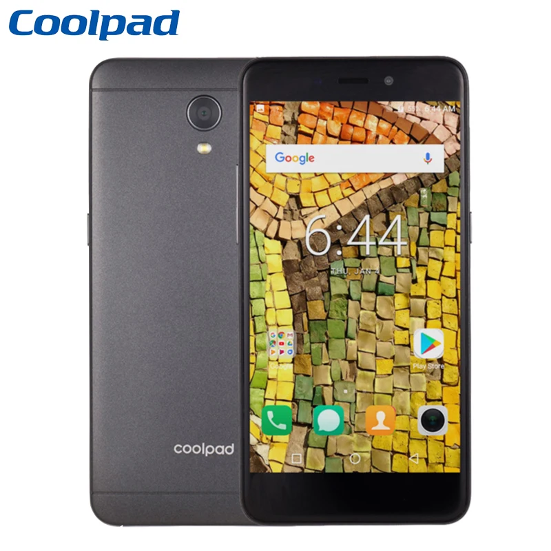 Coolpad E2c 4G мобильный телефон 5 0 дюймов 4 ядра Andriod 7 1 16G Встроенная память 8MP камера Dual