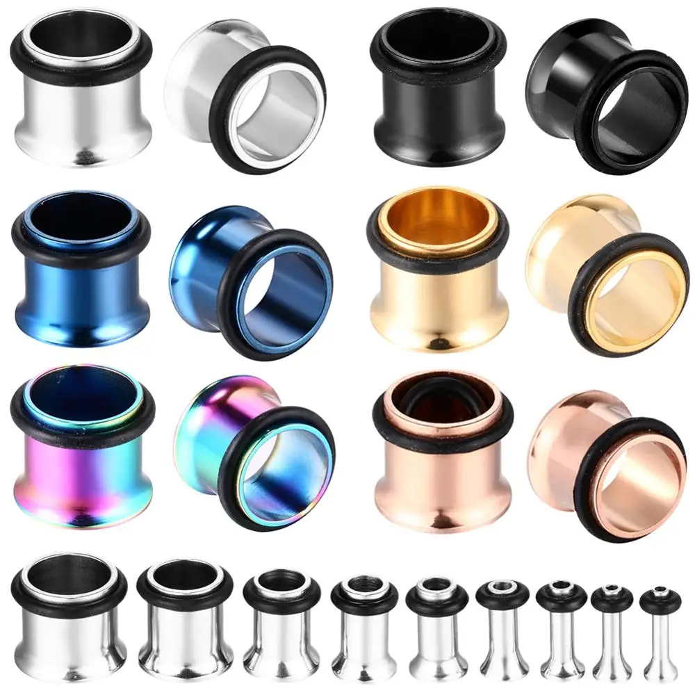 2Pcs/lot Surgical Steel Ear Plugs Gauges Earrings for Women Men Ear Plug Flesh Tunnel Piercing Expander Ear Stretcher Jewelry
2Pcs/lot Surgical Steel Ear Plugs Gauges Earrings for Women Men Ear Plug Flesh Tunnel Piercing Expander Ear Stretcher Jewelry