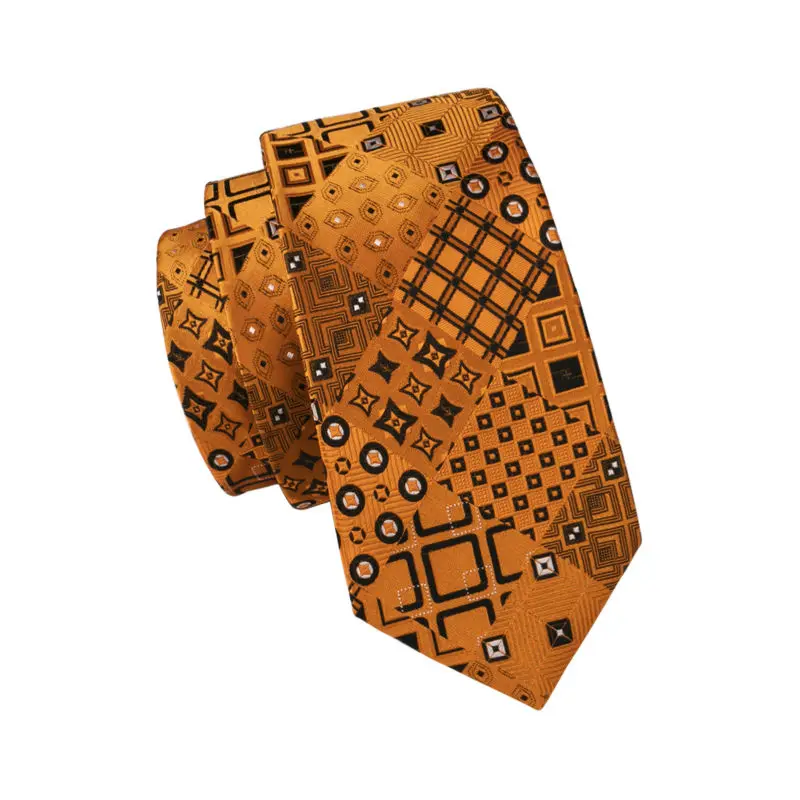 LS-1517 Barry.Wang Classic Men`s Tie 100% Silk Orange Novelty Necktie Hanky Cufflink Set For Men`s Wedding Party Business
LS-1517 Barry.Wang Classic Men`s Tie 100% Silk Orange Novelty Necktie Hanky Cufflink Set For Men`s Wedding Party Business