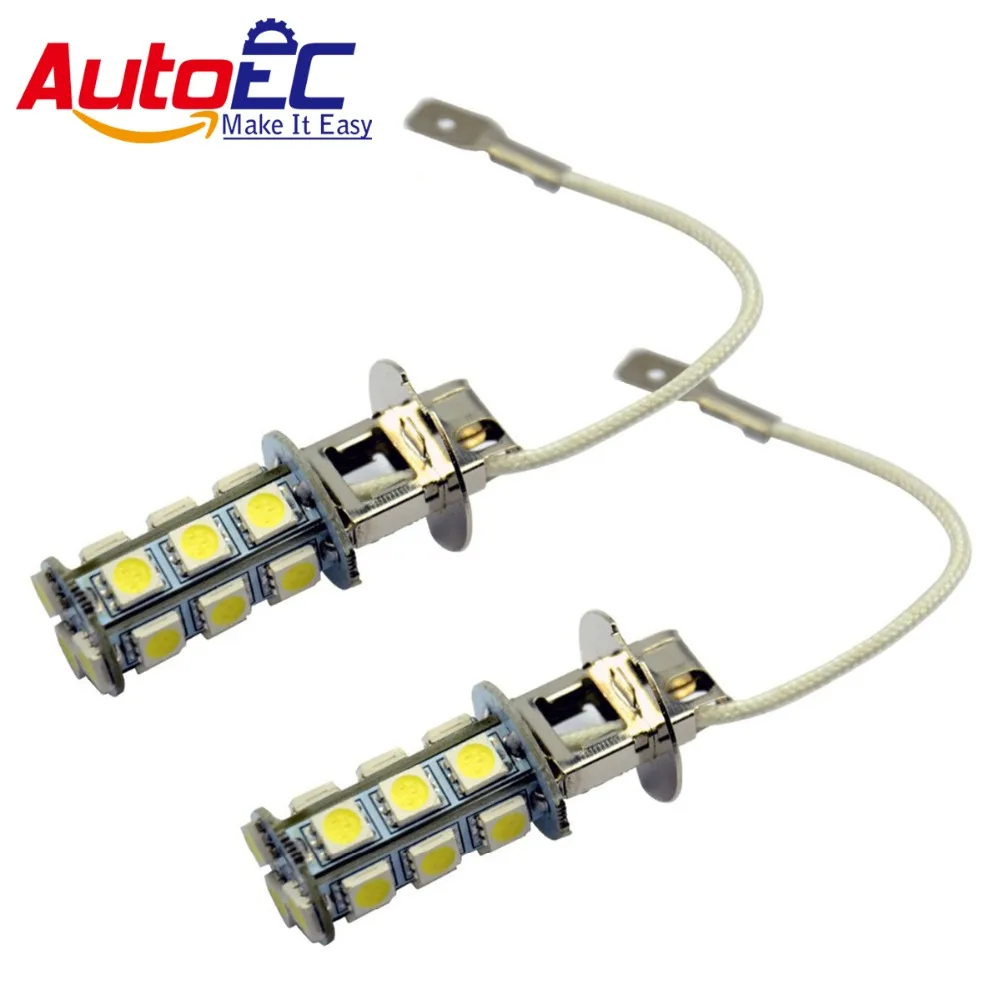 AutoEC 100X Car LED Fog Light H3 18 smd 5050 Headlight DRL Daytime Running Driving lights white blue DC12V #LJ05
AutoEC 100X Car LED Fog Light H3 18 smd 5050 Headlight DRL Daytime Running Driving lights white blue DC12V #LJ05