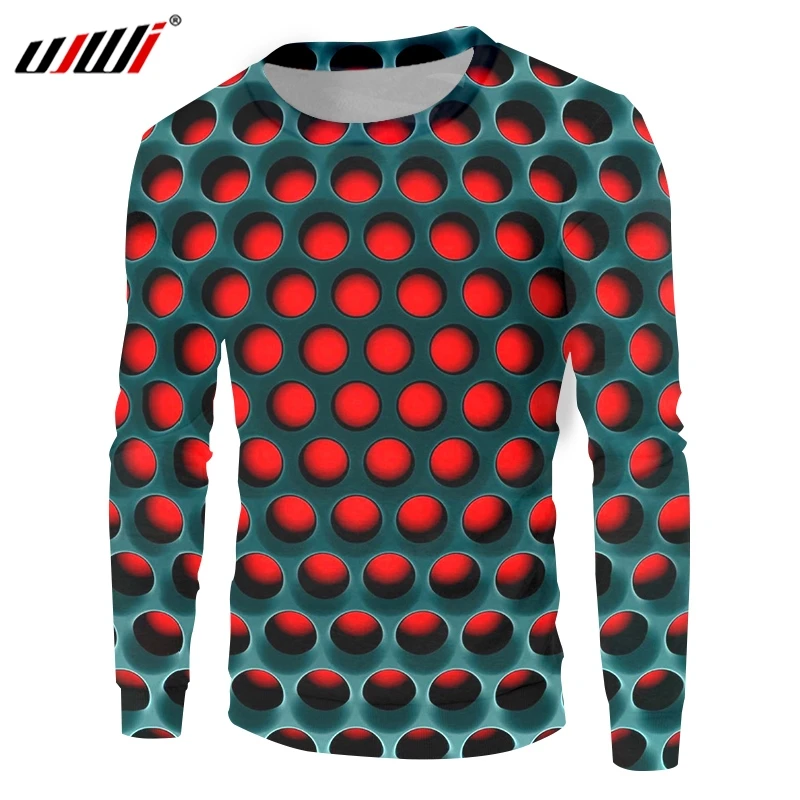 UJWI Streetwear Homme New Loose Long Funny 3D Pullovers Printed Red black mesh Oversized Garment Unisex Spring Sweats Drop Ship
UJWI Streetwear Homme New Loose Long Funny 3D Pullovers Printed Red black mesh Oversized Garment Unisex Spring Sweats Drop Ship
