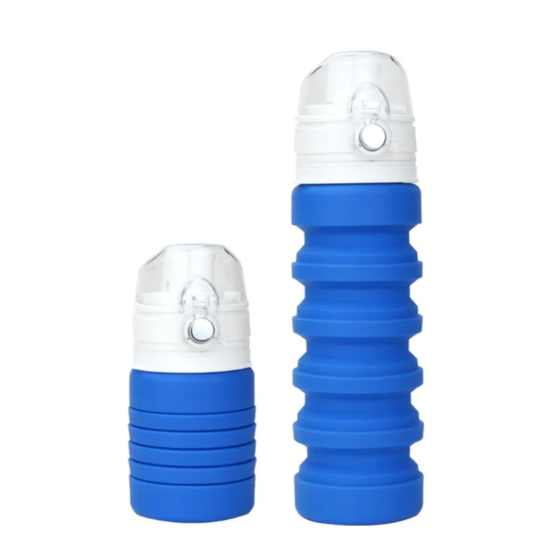 Outdoor Sports Bottle Silicone Material Foldable Portable Sports Cup Personality Creativity Folding Water Bottle
Outdoor Sports Bottle Silicone Material Foldable Portable Sports Cup Personality Creativity Folding Water Bottle