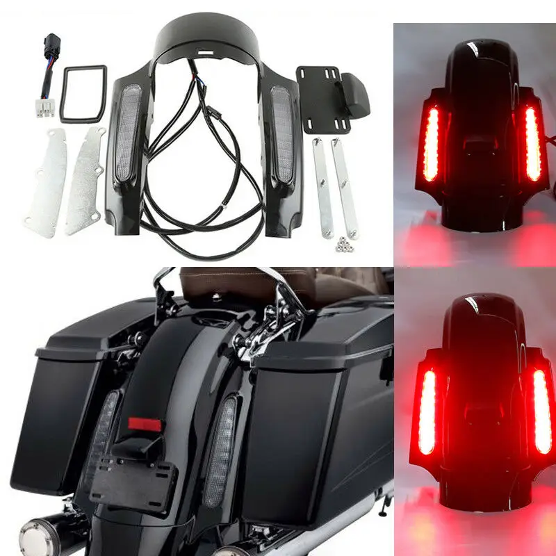 Motorcycle Rear Fender Fascia Set For Harley Touring Electra Road Glide Road King Street Glide FLHX2009-2013 2012
Motorcycle Rear Fender Fascia Set For Harley Touring Electra Road Glide Road King Street Glide FLHX2009-2013 2012
