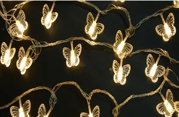 10M 38LEDs butterfly led string lights outdoor&indoor Christmas Lights Holiday Wedding Party Decotation lights AC110V/220V
10M 38LEDs butterfly led string lights outdoor&indoor Christmas Lights Holiday Wedding Party Decotation lights AC110V/220V
