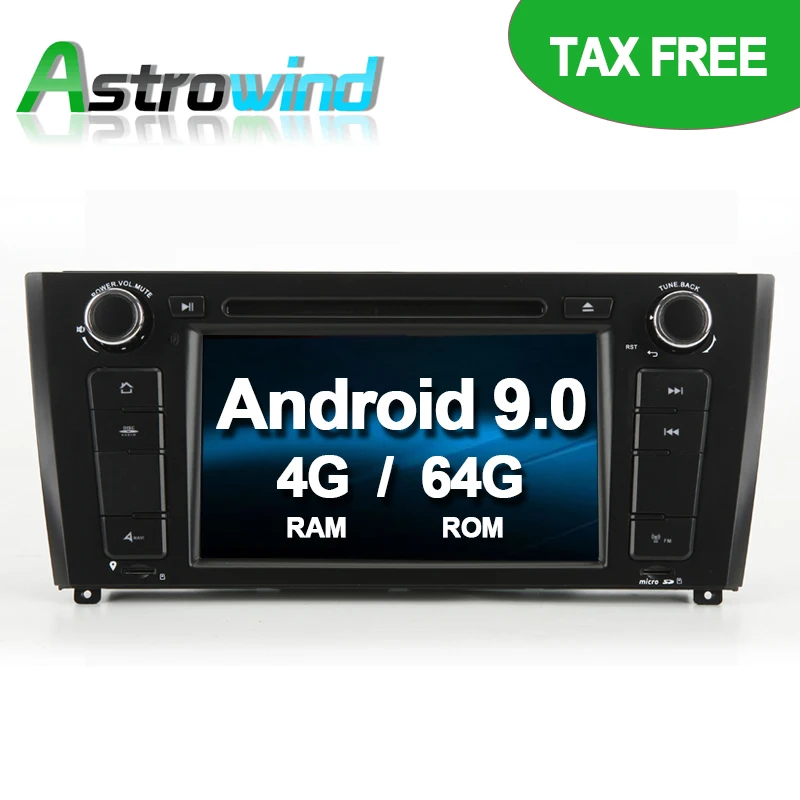 Автомобильный DVD плеер 64 Гб ПЗУ без налога Android 9 0 GPS навигация мультимедиа для BMW