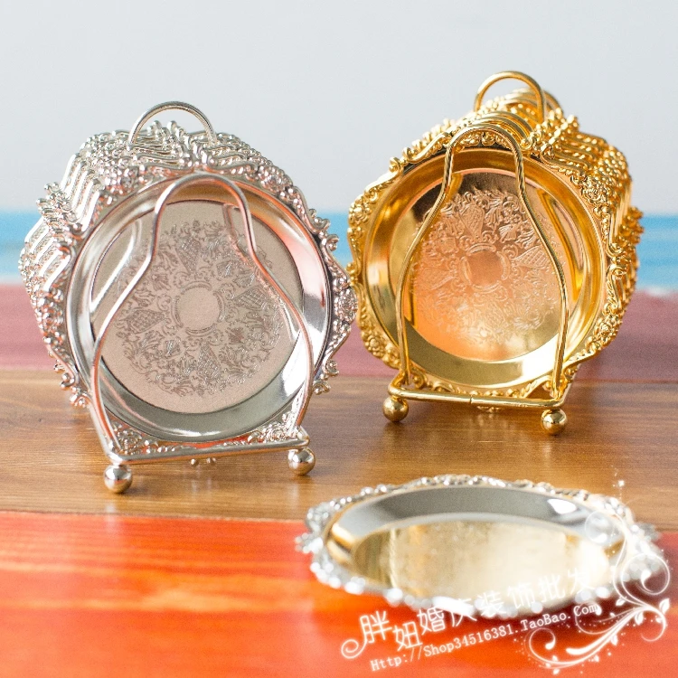 The wedding baking pattern of European mini disc disc nuts snacks coasters Cup Cake candle disc tray
The wedding baking pattern of European mini disc disc nuts snacks coasters Cup Cake candle disc tray