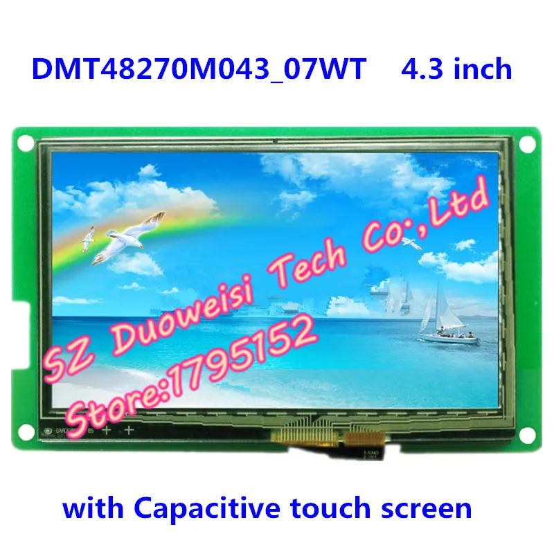 DMT48270M043_07WT серийный сенсорный экран мини DGUS 4,3 дюймов емкостный экран ЖК-модуль DMT48270M043
DMT48270M043_07WT серийный сенсорный экран мини DGUS 4,3 дюймов емкостный экран ЖК-модуль DMT48270M043