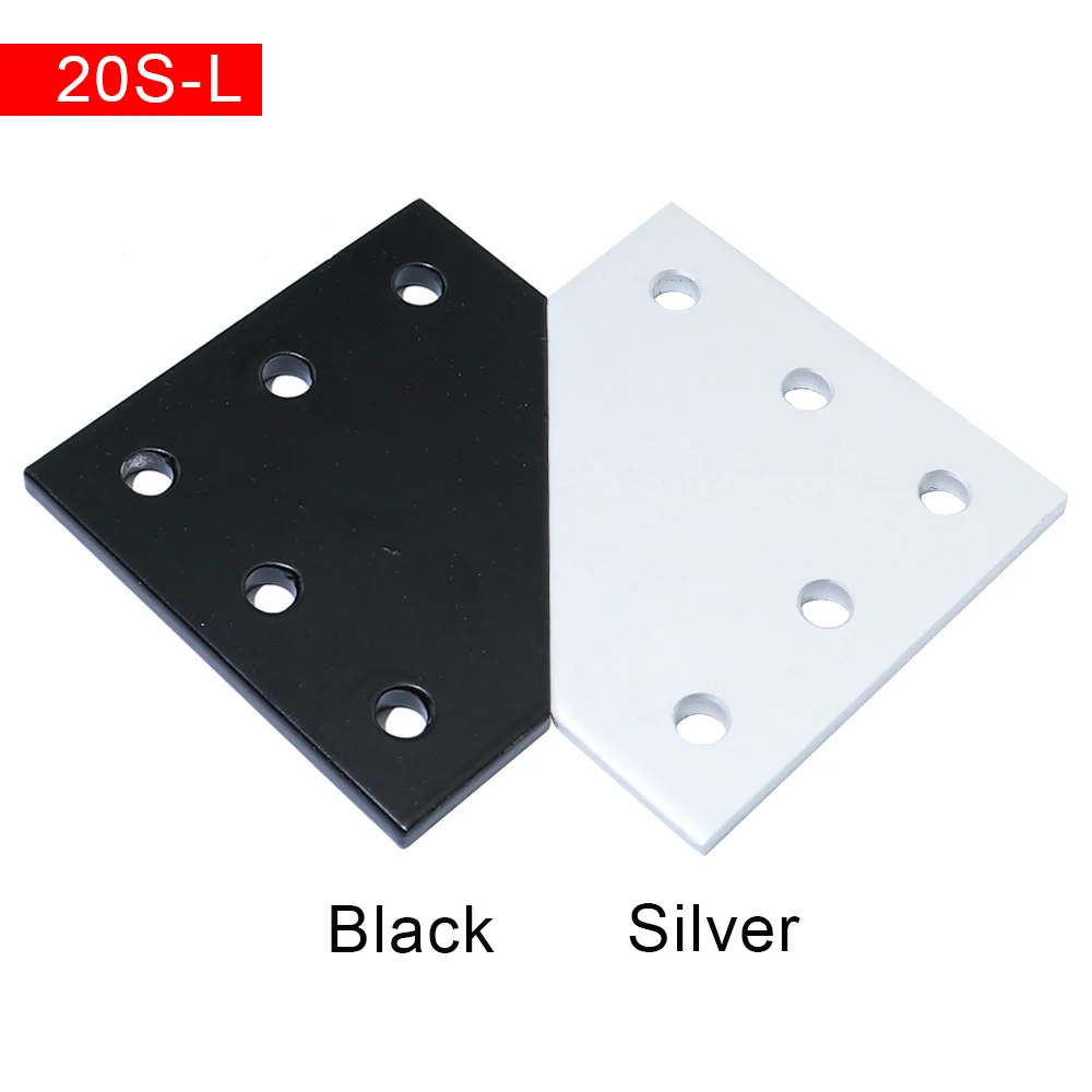 5 Holes 90 Degree 2020 3030 Series Joint Board Plate Corner Angle Bracket Connection for 20S 30S Aluminum Extrusion Profile
5 Holes 90 Degree 2020 3030 Series Joint Board Plate Corner Angle Bracket Connection for 20S 30S Aluminum Extrusion Profile