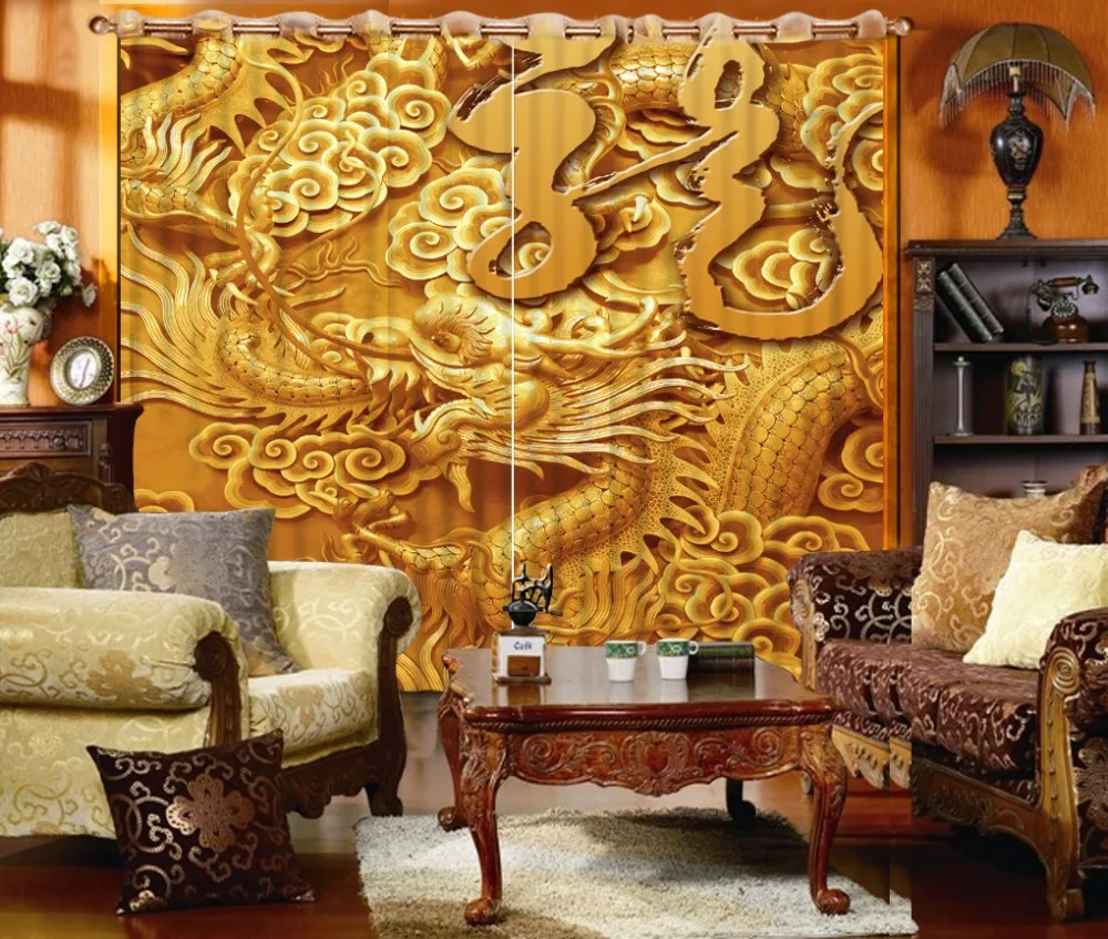 Curtain Fabrics Home Bedroom Decoration Custom Any Size 3D Curtain Golden Dragon Sculpture Curtains For Bedroom 3D Curtains
Curtain Fabrics Home Bedroom Decoration Custom Any Size 3D Curtain Golden Dragon Sculpture Curtains For Bedroom 3D Curtains