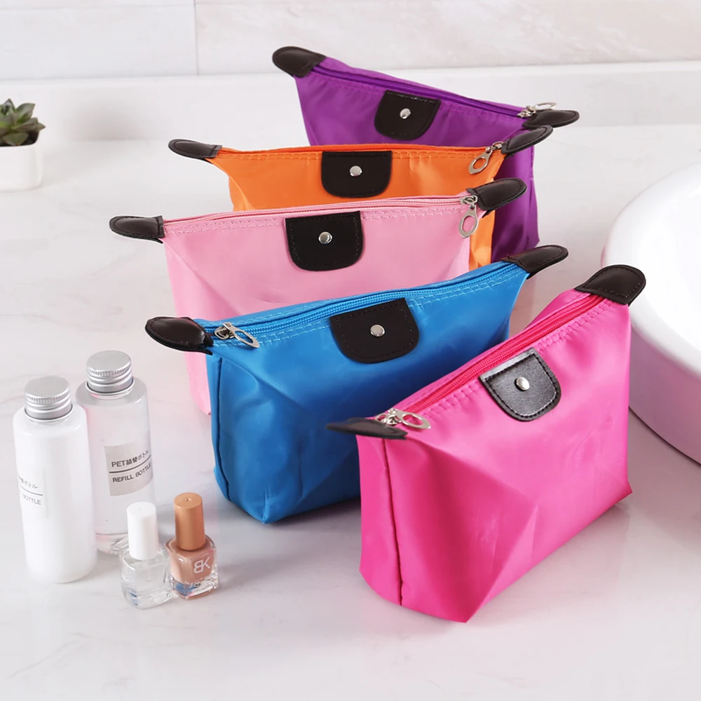 Korean Lovely Portable Cosmetics Bag Organizer Travel Makeup Storage Bag OWashing Bag Ladies' Handbag 6 colors
Korean Lovely Portable Cosmetics Bag Organizer Travel Makeup Storage Bag OWashing Bag Ladies' Handbag 6 colors