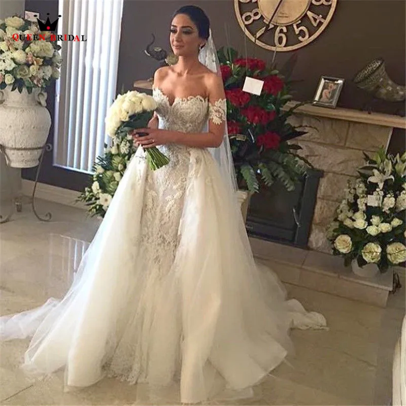 Custom Made Mermaid Sweetheart Cap Sleeve Tulle Lace Crystal Beaded Luxury Sexy Wedding Dresses 2021 New Wedding Gown NY56
Custom Made Mermaid Sweetheart Cap Sleeve Tulle Lace Crystal Beaded Luxury Sexy Wedding Dresses 2021 New Wedding Gown NY56