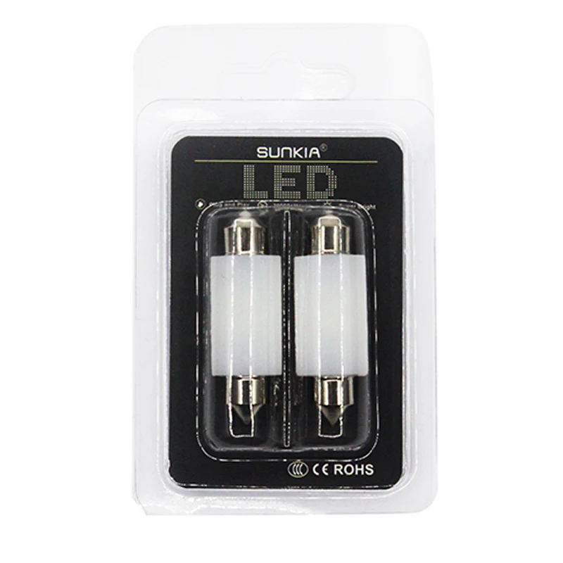 2Pcs/Set SUNKIA Car LED Festoon C5W C10W 31/36/39/42mm DC12V White Dome Interior Reading Light Map Lamp License Plate Bulb
2Pcs/Set SUNKIA Car LED Festoon C5W C10W 31/36/39/42mm DC12V White Dome Interior Reading Light Map Lamp License Plate Bulb
