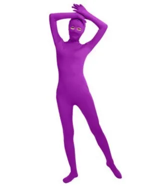 Женский Облегающий комбинезон Zentai, Фиолетовый комбинезон из спандекса с открытыми глазами, трико, лайкра, унисекс, (своего 008)
Женский Облегающий комбинезон Zentai, Фиолетовый комбинезон из спандекса с открытыми глазами, трико, лайкра, унисекс, (своего 008)