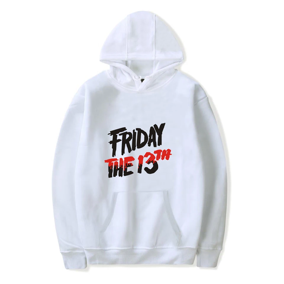 2019 hot Street Friday the 13th the game Print Hooded Sweatshirt Men's Women's Casual Tops High Quality Loose Hooded Sweatshirt
2019 hot Street Friday the 13th the game Print Hooded Sweatshirt Men's Women's Casual Tops High Quality Loose Hooded Sweatshirt