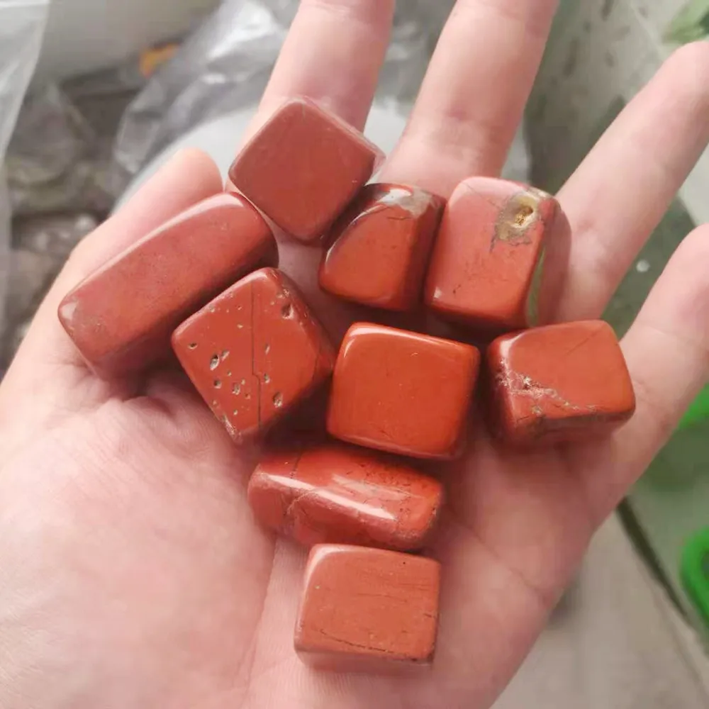 Red jasper quartz crystal bulk tumbled stone reiki healing natural stone and minerals home garden decoration for sale 100g
Red jasper quartz crystal bulk tumbled stone reiki healing natural stone and minerals home garden decoration for sale 100g