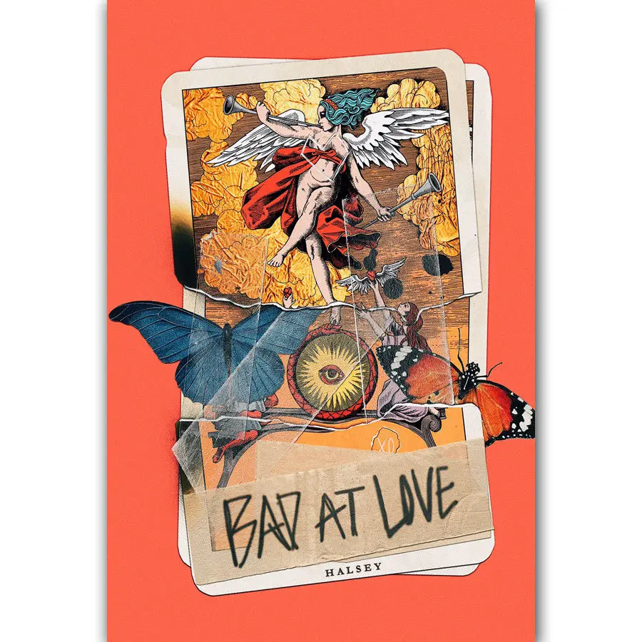 Новинка, поп-музыка Halsey Bad at Love на заказ, Шелковый художественный плакат, наклейка на стену, декоративный подарок
Новинка, поп-музыка Halsey Bad at Love на заказ, Шелковый художественный плакат, наклейка на стену, декоративный подарок